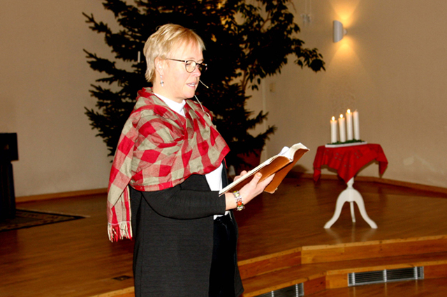 Pastor Senitha Olsson. Foto Dag Magnusson